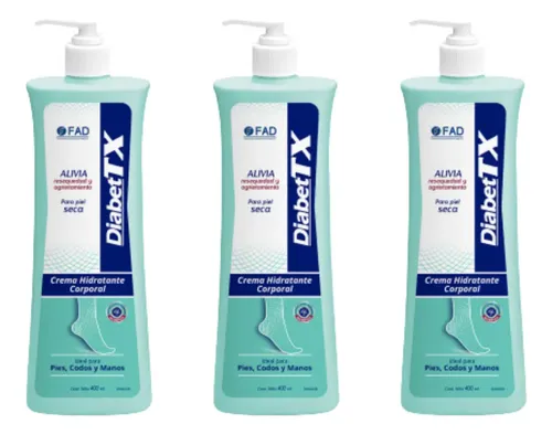 Goicoechea Diabet Tx Crema Codos Pies Y Manos 400 Ml X 3uni.