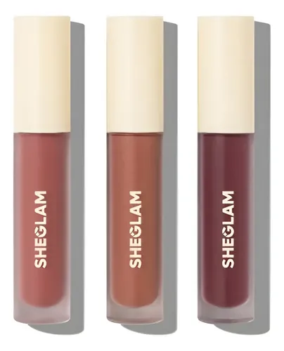 Set De Minipintalabios Líquidos Sheglam Matte Allure Sheglam Color Feel Real