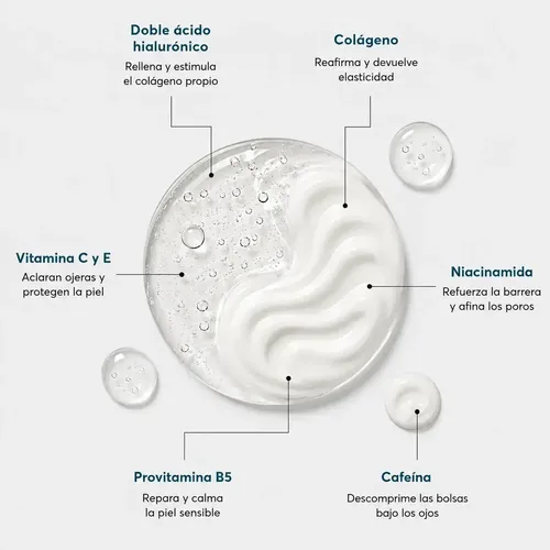 Kit Facial Antiedad Hombre Ácido Hialurónico Colágeno Vitamina C Azuya