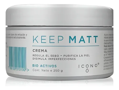 Crema Keep Matt Reguladora Sebo Puntos Negros X250 Icono