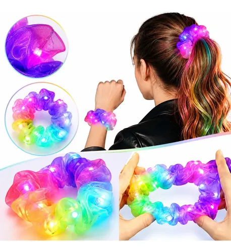 % 20 Coleteros De Pelo Con Luz Led Para Fiestas ^