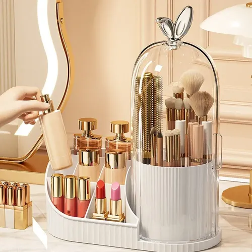 Organizador De Brochas De Maquillaje Con Cajones