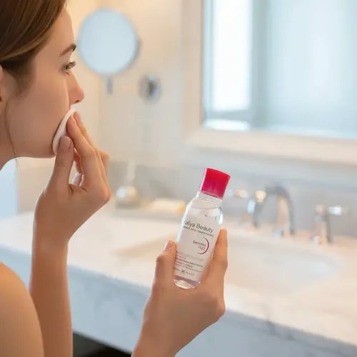 Agua Micelar, Desmaquillante Facial Kaliya Beauty Piel Sible