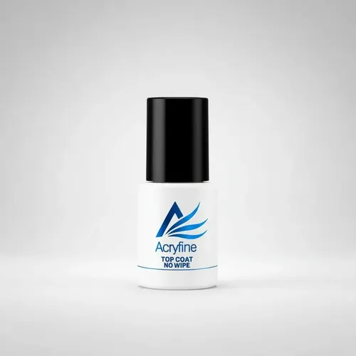 Top Coat No Wipe Uv/led Para Uñas Manicura Acryfine 11ml