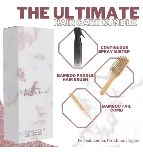 Set Para El Cuidado Del Cabello Klara Faire Heatless Rizer C