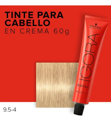 Igora Royal 9.5-4 Beige Pastel Coloración Schwarzkopf