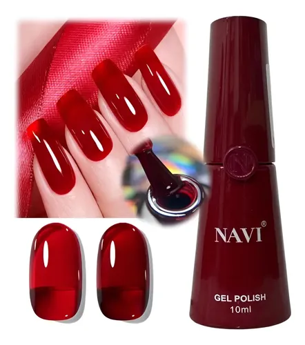 Navi 10ml Jelly #268 Gel Polish Esmalte Semipermanent Uv/led Color Jelly 268