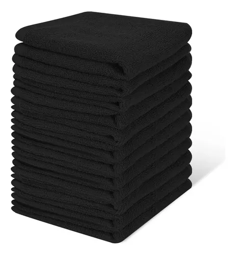 Toallitas Inficrime, 12 Unidades, 30 Cm, Algodón Negro