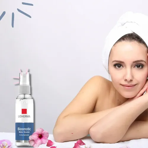 Loción Biosmotic Hidratación Intensa Water Booster Lidherma Tipo de piel Seca, Normal, Grasa, Mixta