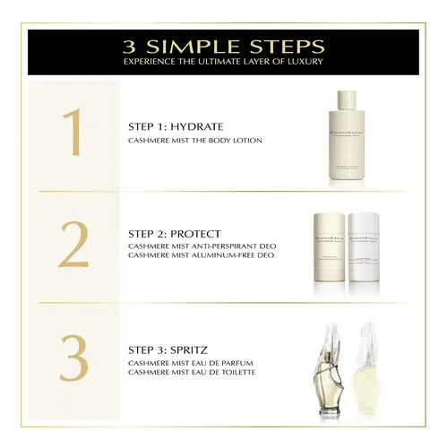 Set De Trío Donna Karan Cashmere Mist Para Mujer
