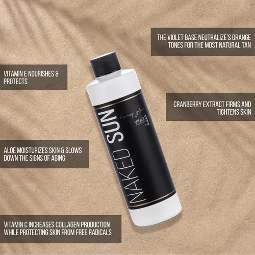 Solución Bronceadora En Aerosol Naked Sun Honey Glow Violet