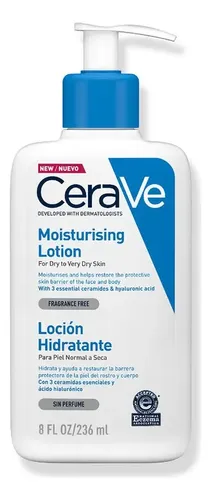 Cerave Locion Hidratante 236ml Piel Normal/seca Sin Perfume