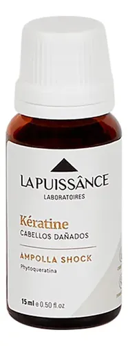 La Puissance Keratine Ampolla Shock Reparadora Pelo X 15ml