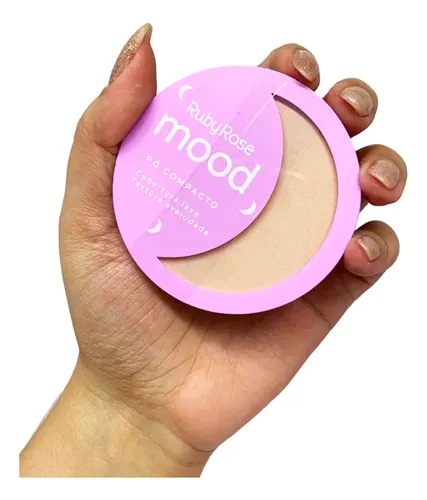 Polvo Compacto Feels Mood Ruby Rose Original Hb7232 6,5grs