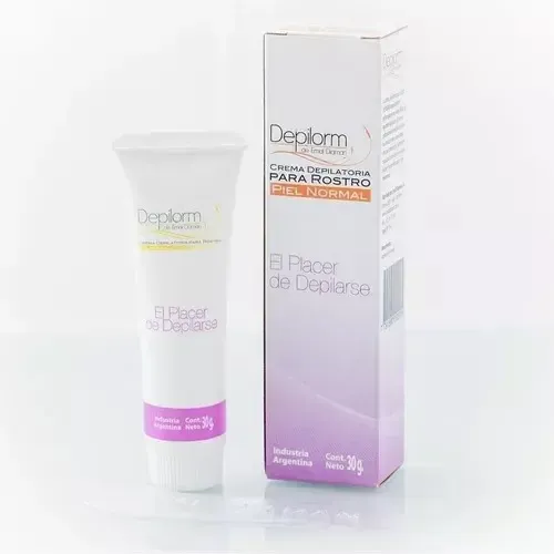 Depilorm Crema Depilatoria Para Rostro Piel Normal 30 Grs