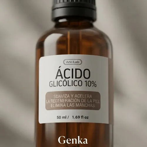 Acido Glicolico 10% Manchas Arrugas Rejuvenece 50cc Arvensis