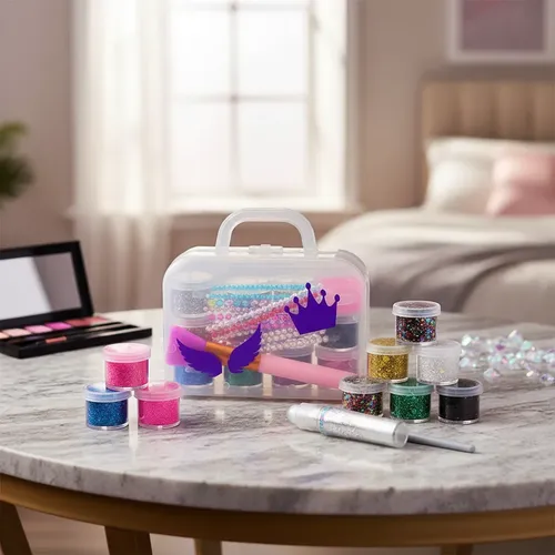 Combo Stand Glitter Gel Strass Brillos Fiesta Party
