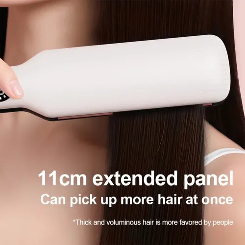 Plancha De Pelo Iones Plasma Placa Ancha Salon
