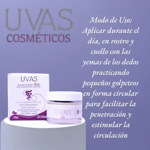 Uvas Crema De Dia Premiun Concentrada 50ml. Carmen Suain