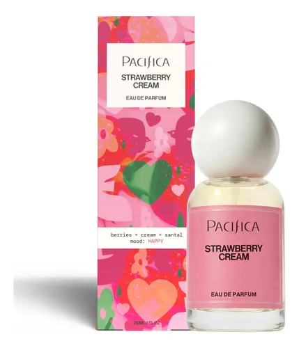 Eau De Parfum Pacifica Con Crema De Fresa, 30 Ml, Para Mujer