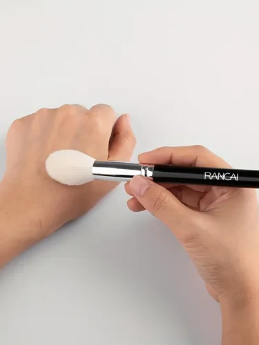 10 Pinceles Iluminadores De Maquillaje Con Forma De Llama