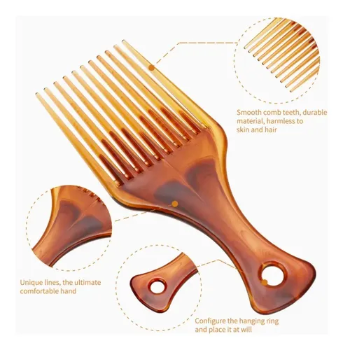 Cepillo Desenredante Para Cabello Y Plástico, Ancho Y Flexib