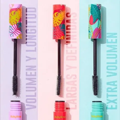 Mascara De Pestañas Volumen Y Alargamiento Trópico Ruby Rose