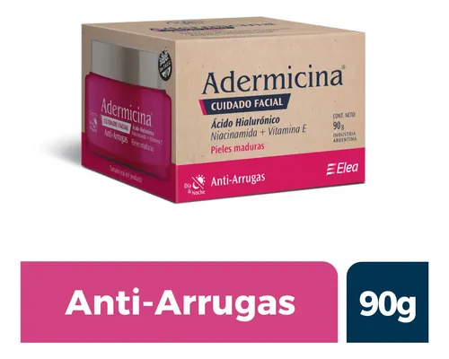 Adermicina Cuidado Facial Anti arrugas Crema x 90g