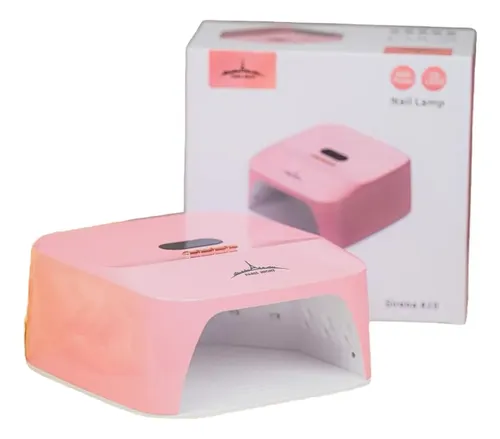 Cabina Sirena A10 Uv/led Paris Night 48w Manicura Uñas Rosa