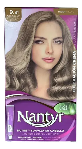 Tintura Crema Nantyr Con Oxidantes 20-40 Volumenes (kit) 9.31