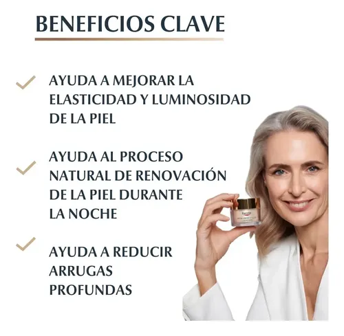 Crema Facial Antiarrugas Eucerin Elastic Filler Noche 50ml