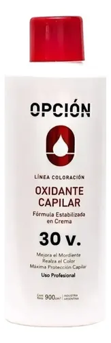 Oxidante Capilar En Crema Estabilizada Opcion 30 Vol X 900ml