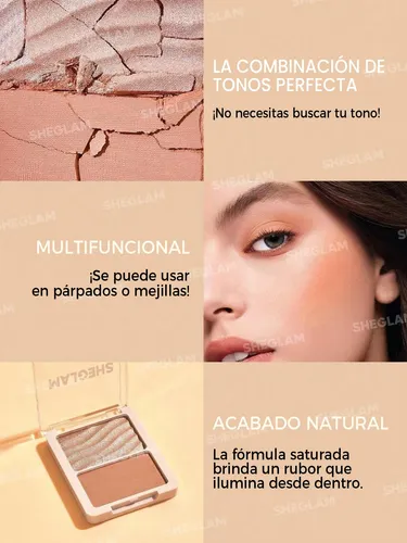 Sheglam Glam 101 Dúo Iluminador Y Rubor Facial
