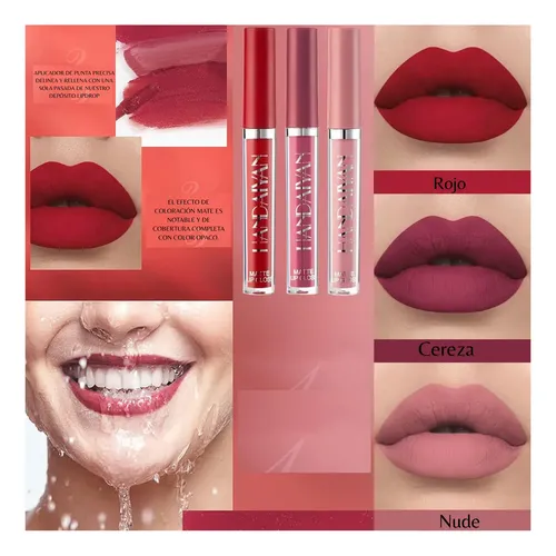 Kit Maquillaje Corrector Facial Sombra Glam Look Prolongado