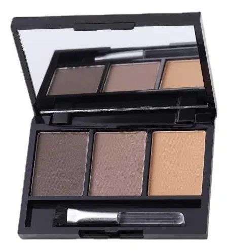 Paleta De Polvos Para Cejas De 3 Tonos.