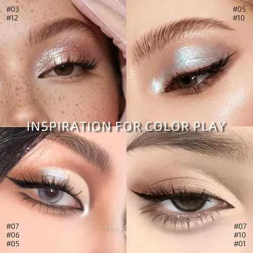 Paleta De Sombras Moonlight White Euphily 01