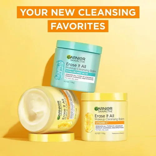 Bálsamo Limpiador De Maquillaje Garnier Erase It All Con Vit