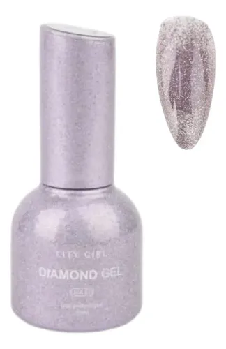 Esmalte Semipermanente City Girl Diamond Gel 10 Ml 07