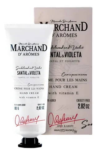 Marchand D Aromes Crema De Manos Santal Y Violeta X 80ml