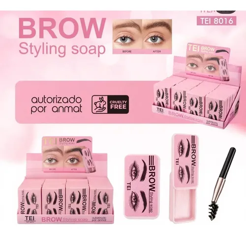 Jabón Cera Gel Cejas Laminado Sin Color Incluye Cepillo
