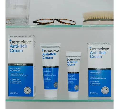 Crema Anti-prurito Dermeleve 4 Oz Sin Corticosteroides