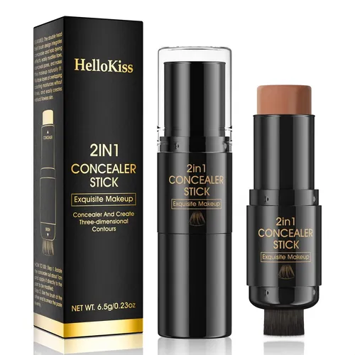 Iluminador De Contorno De Larga Duración Hellokiss 3 En 1