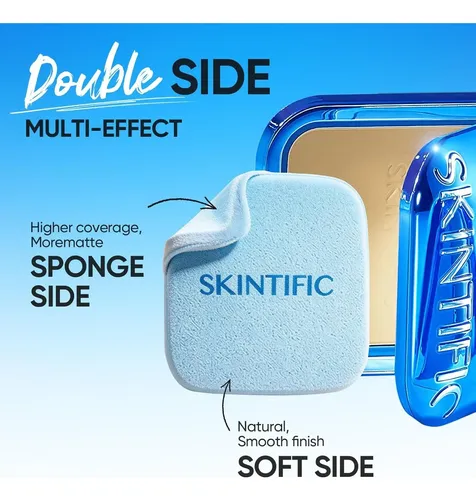 Polvo Base Mate De Cobertura Total Skintific 04 Beige