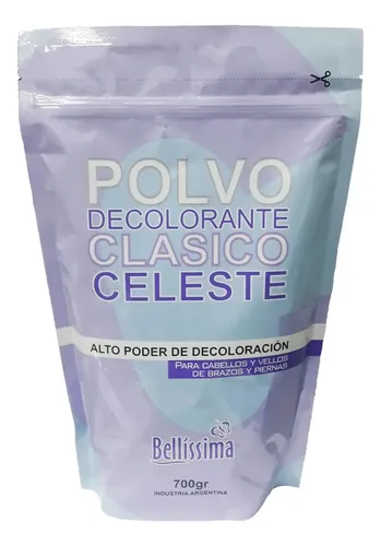 Bellissima Polvo Decolorante Clasico Celeste X 700 Gr