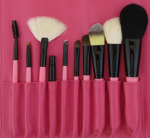 Brochas Maquillaje Set X 10 Pcs Makeup Pinceles