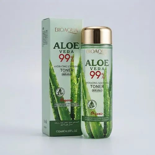 Tónico Facial Bioaqua Aloe Vera 99% Hidratante 130ml