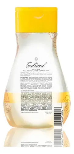 Agua Micelar Teatrical Suavizante Agua De Rosas 600ml