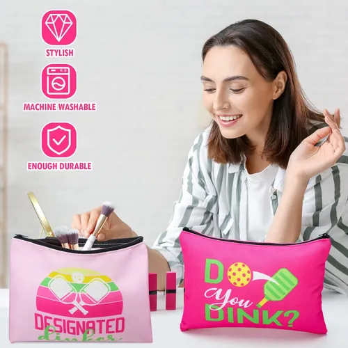 Bolsas De Maquillaje Paterr Dink Ball, 12 Piezas, Regalos De