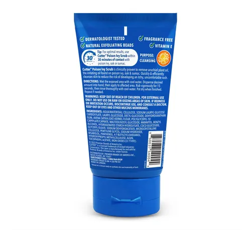 Exfoliante Cutter Para Alivio Rápido De Picazón Por Hiedra V