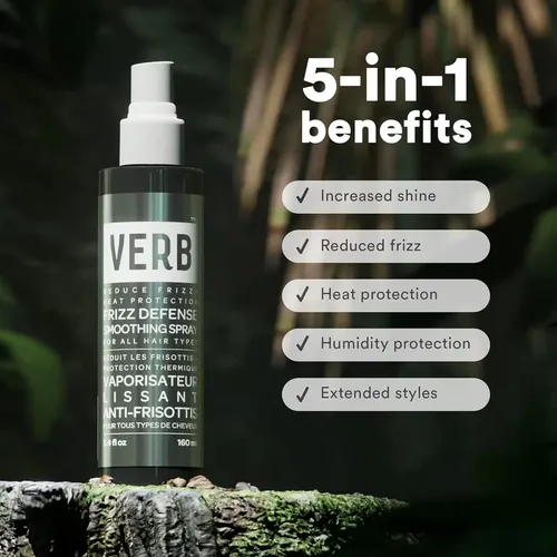 Spray + Aceite Anti-frizz Verb Frizz Defense 2x110ml